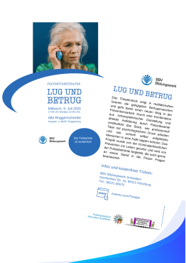 Lug und Betrug - BBV Bildungswerk 