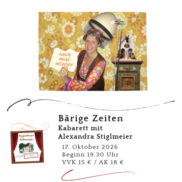 Bärige Zeiten am 17. Oktober `26